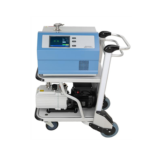 Detector de fugas de espectrómetro de masas de helio